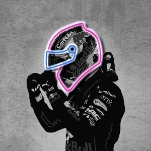 MAX VERSTAPPEN NEON ART [3ft x 2ft]